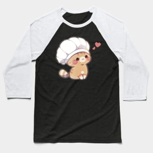 Chef Kitty Baseball T-Shirt